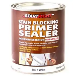 Oil-Based Stain-Blocking Primer Sealer – White, 1 Quart