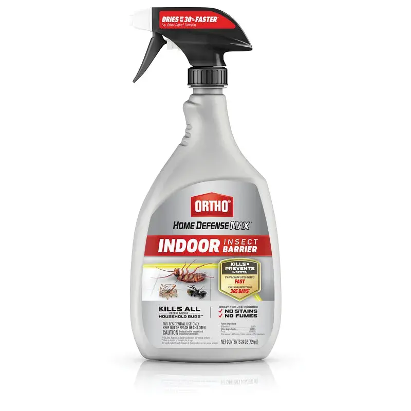 Ortho Home Defense MAX – Indoor Insect Barrier Spray for Long-Lasting Pest Control