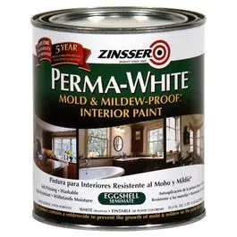 Perma-White Mold-Resistant Interior Paint – 1-Quart Semi-Gloss