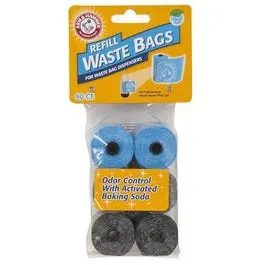 Pet Waste Refill Bags – 90 Count Biodegradable Bags for Dispensers