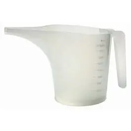 Plastic Measuring Pitcher with Funnel Spout – 3.5-Cup Capacity