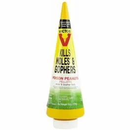 Poison Peanuts Mole and Gopher Control Bait – 6 oz