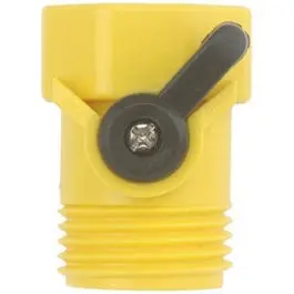 Polyethylene Shut-Off Valve for Plumbing Systems