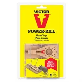 Power Kill Electronic Mouse Trap – 2-Pack, Humane & Reusable