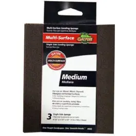 Premium 120-Grit Foam Sanding Pad – 4.5 in × 5.5 in, 3-Pack