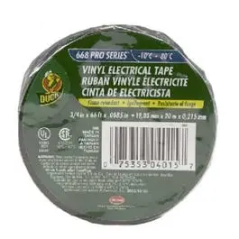 Premium Vinyl Electrical Tape – 3/4-Inch Width x 66-Foot Length, Cold-Weather Rated