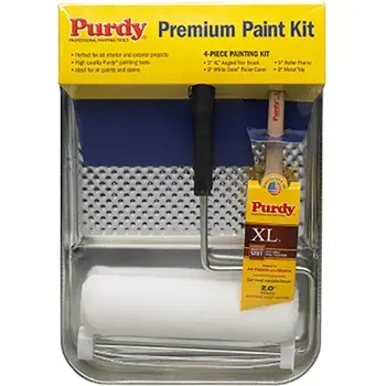 PSB/Purdy 4-Piece Roller Kit with 4.5-Inch Frames and Accessories