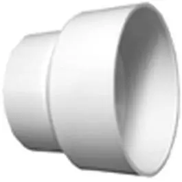 PVC DWV Reducing Coupling – 4-Inch to 2-Inch
