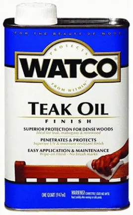 QT WATCO Teak Oil – Premium Wood Finish