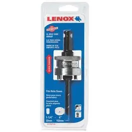 Quick-Change Hole Saw Arbor — Fits 1.25 to 6-Inch Saw Blades