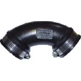 Quik Elbow Pipe Fitting – 4-Inch x 4-Inch PVC or Metal Compatible
