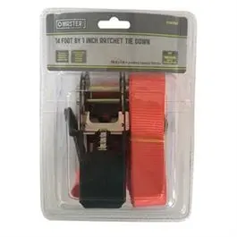Ratchet Tie-Down Strap – 1-Inch x 14-Foot