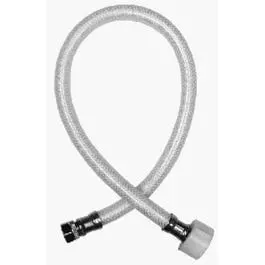Reinforced Polyvinyl Toilet Supply Line – 3/8″ Compression × 7/8″ Ballcock × 20″