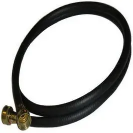 Reinforced Washing Machine Supply Hose – 3/8-Inch Fittings, 10-Foot Length