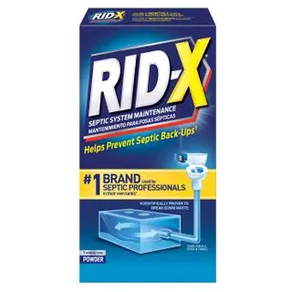RID-X Septic System Maintenance Powder – Single 9.8-Ounce Dose