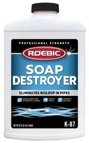 Roebic K-87 Soap Scum Remover – 32-Ounce Drain Maintenance Formula