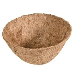Round Coco Coir Planter Liner, 7 x 10 Inches