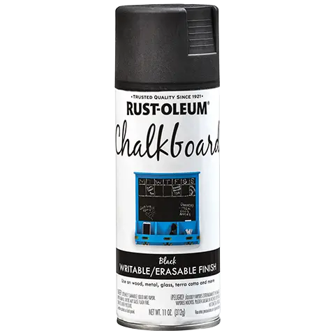 Rust-Oleum Chalkboard Paint Spray – Specialty Matte Finish Coating