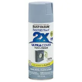 Rust-Oleum Painter’s Touch 2X Spray Paint – Satin Slate Blue, 12 oz