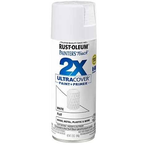 Rust-Oleum Painter’s Touch 2X Ultra Cover Flat Finish Spray Paint