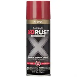 Rust-Resistant Fiesta Red Gloss Enamel Spray – 12 oz