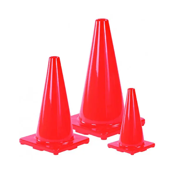 Safety Works Hi-Visibility Orange Safety Cone – Collapsible Traffic & Work Zone Marker