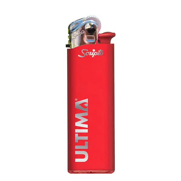 Scripto Ultima Premium Butane Lighter – Refillable and Wind-Resistant