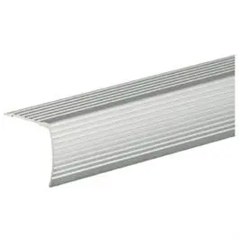 Silver-Finish Adhesive Carpet Transition Bar – 1-1/8″ × 36″