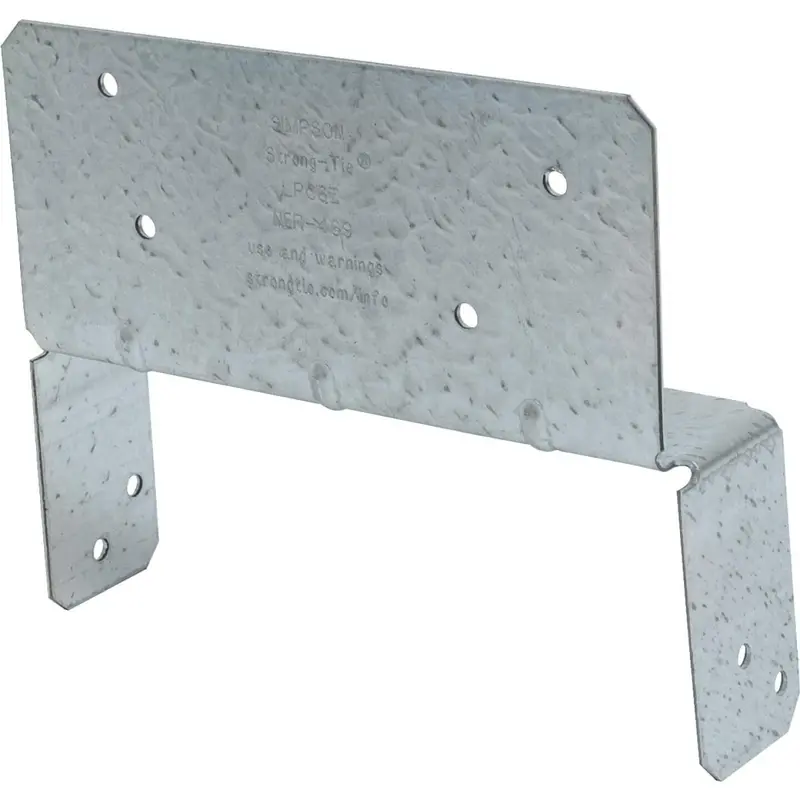Simpson Strong-Tie Galvanized Post Beam Cap – 6″ × 6″, 16-Gauge Structural Connector