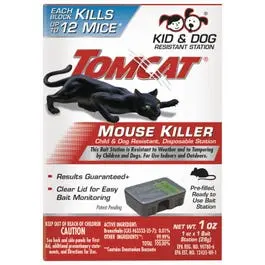 Single Sealed Disposable Mouse Bait Station