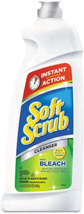 Soft Scrub With Bleach Bathroom Cleaner – 24 oz