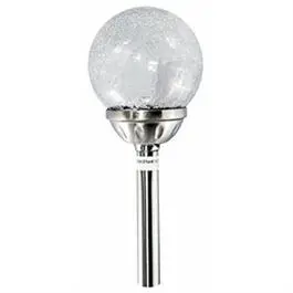 Solar Crackleball Garden Light (4.5-Inch, Color-Changing, 3 Lumens)