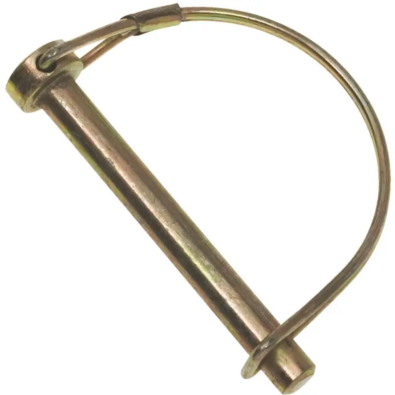 Speeco Round Loop Lock Pin – 5/16″ × 2¼” Zinc-Plated Retaining Fastener
