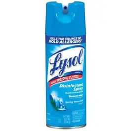 Spring Waterfall Scent Disinfectant Spray – 12.5-Ounce Bottle