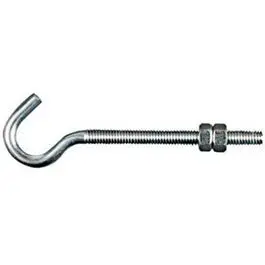 Stainless Steel Hook Bolt – 5/16″ Diameter x 5″ Length