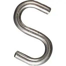 Stainless Steel Open S-Hook – 2 Inch Length