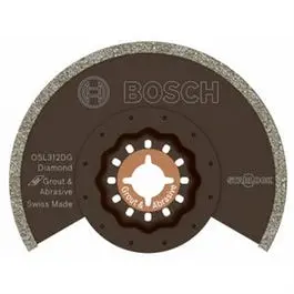 Starlock Diamond-Grit Grout Removal Blade – 3.5-Inch Oscillating Tool Attachment