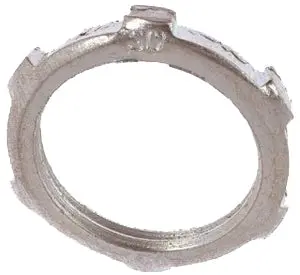 Steel Conduit Locknut – 3/4-Inch Threaded Fitting for Rigid Metal Tubing