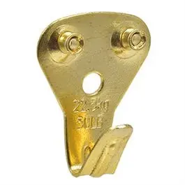 Steel Picture Hangers – 50-Lb Capacity, 3-Pack