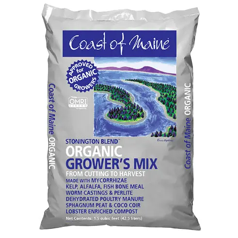 Stonington Blend Premium Grower’s Mix – All-Purpose Organic Potting Soil