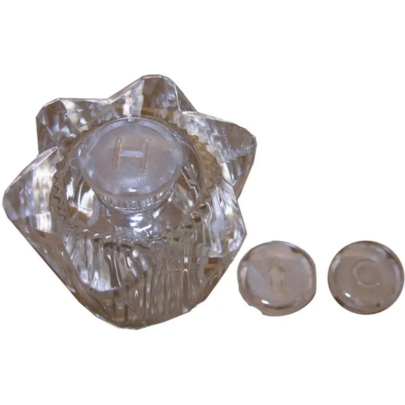 Streamway Clear Hot/Cold/Diverter Tub and Shower Handle Kit – Lasco