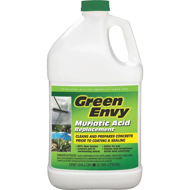 Sunnyside Green Envy Muriatic Acid – 1 gal Concentrated Cleaning Solution