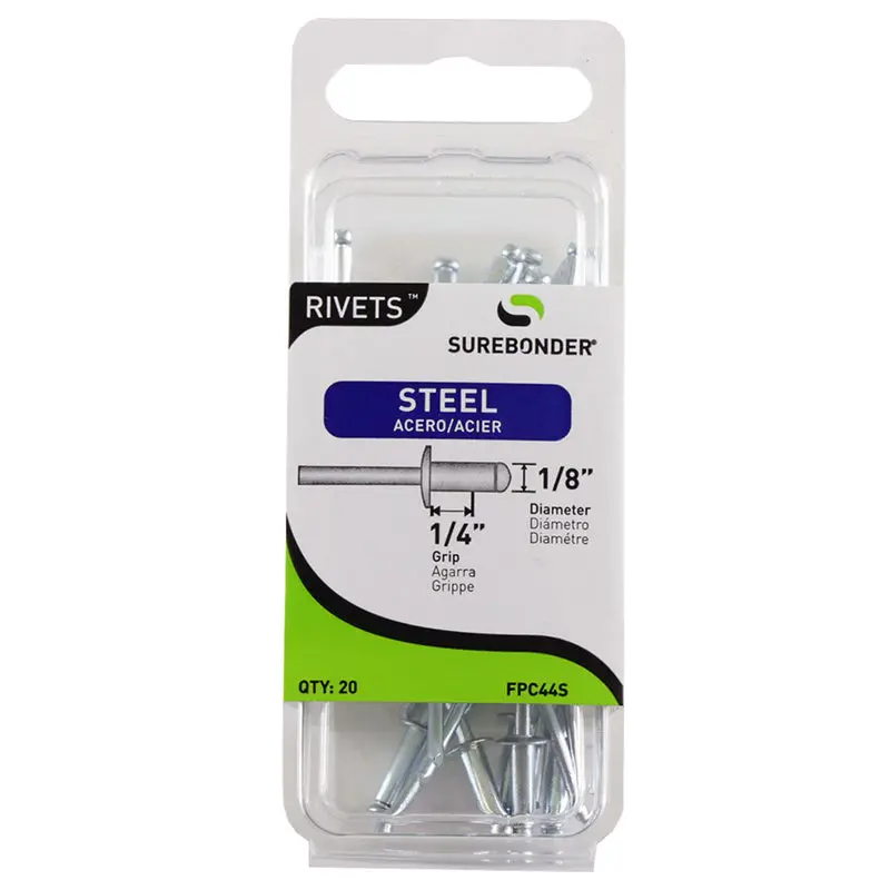 Surebonder FPC44S Short Steel Rivets for General Applications