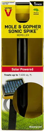 Sweeney Solar Spike Ultrasonic Pest Repeller – Weather-Resistant Design