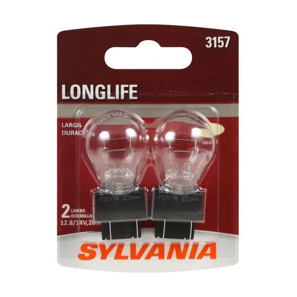 Sylvania 3157 Long-Life Miniature Bulb – 2-Pack