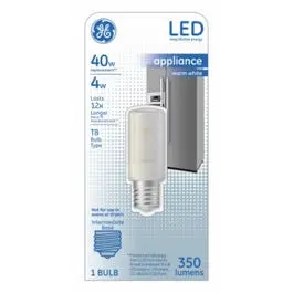 T8 LED Tube Bulb – Warm White, Frosted, 350 LM, 4W