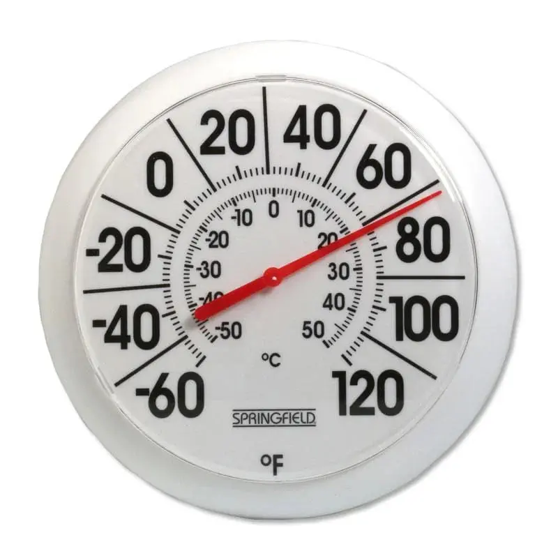 Taylor Big & Bold Analog Dial Thermometer – Easy-Read Face