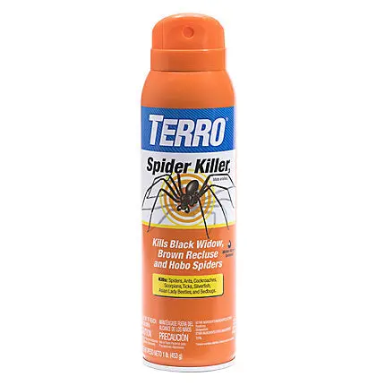 TERRO Spider Control Spray – Non-Staining, Odorless Formula