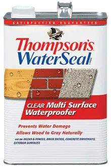 Thompson’s WaterSeal Clear Multi-Surface Waterproofing – 1 Gallon