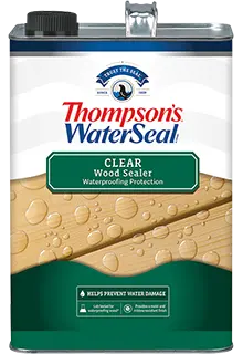 Thompson’s WaterSeal Clear Wood Sealer – 1 Gallon